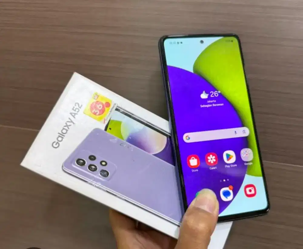 Murah hp Samsung A52 8/256 lkp bs TT
