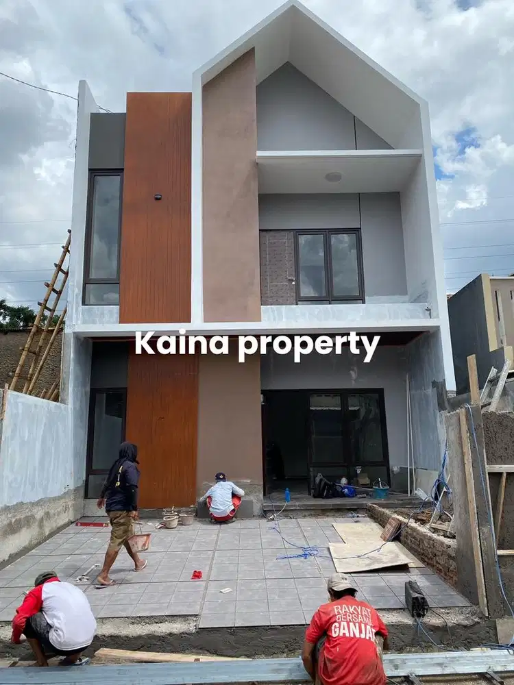 Jual rumah baru model scandinavian margahayu raya kota bandung