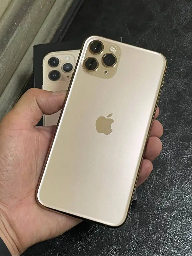 iPhone 11 Pro 64gb Gold Bea Cukai setara iBox Fullset