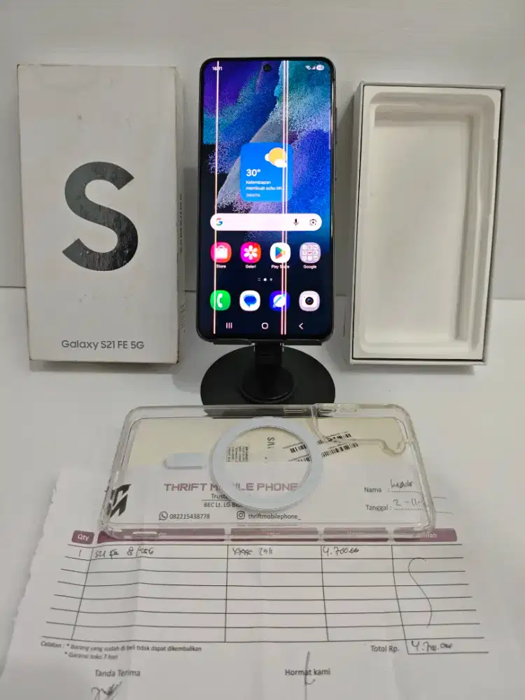 Samsung S21FE 5G 8/256 Gb Mulus 97% (Minus Lighsaber) bs TT/BT