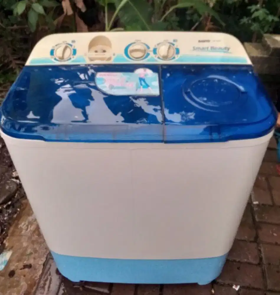 Mesin cuci sanyo 7kg normal