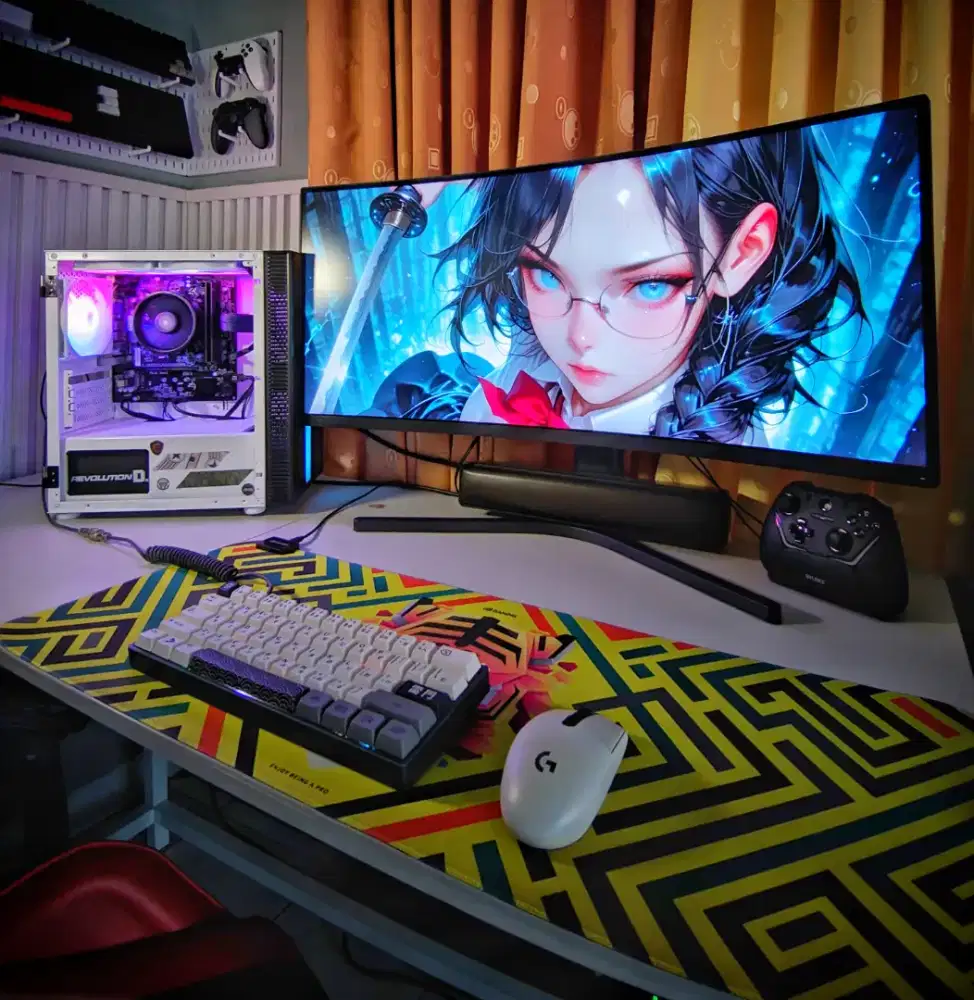 pc gaming termurah ryzen series (vega 8 graphic)