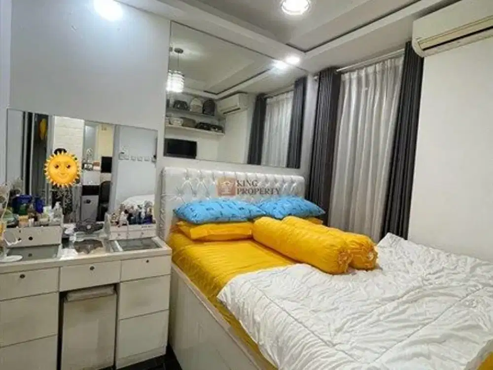 Apartemen Modern, Langkah dari Segalanya , Di Sewakan Apartemen 1br Di taman anggrek residence dekat dengan 2 mall di sekitar nya
