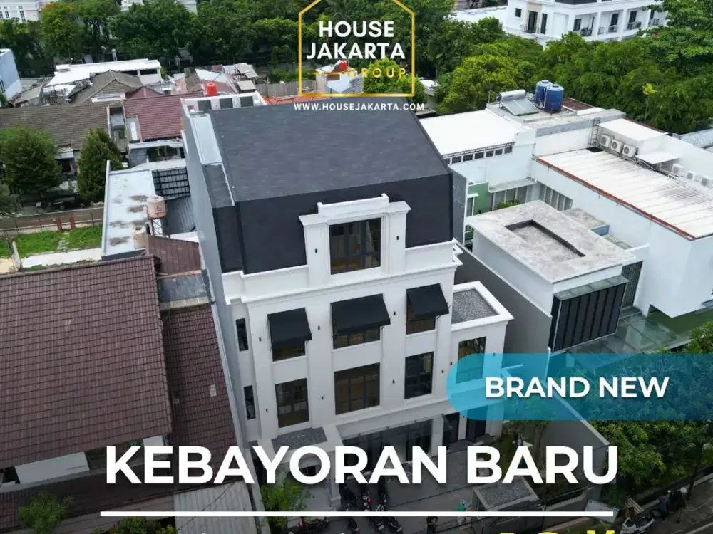 Rumah Brand New Luxury Senopati Private Lift & Pool . Strategis Dekat SCBD