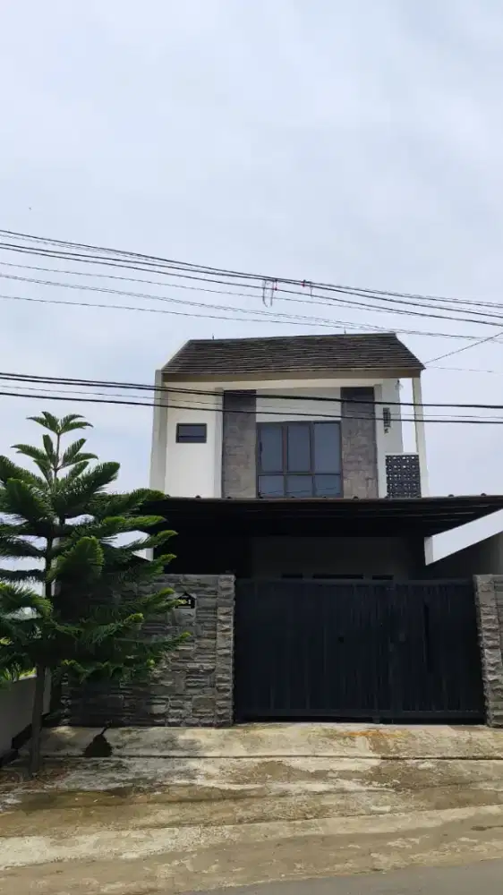 DIJUAL RUMAH FULL FURNISHED + TANAH KAVLING LEUWIMUNDING MAJALENGKA
