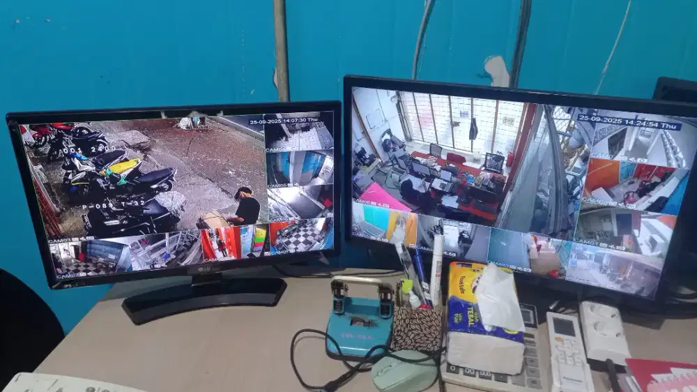 Paket cuma 2jt 2 camera 2mp bagus puas free