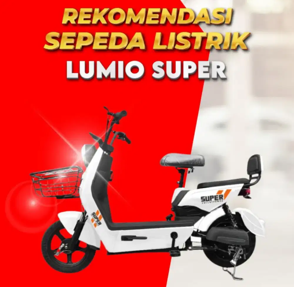 SEPEDA LISTRIK LUMIO SUPER
