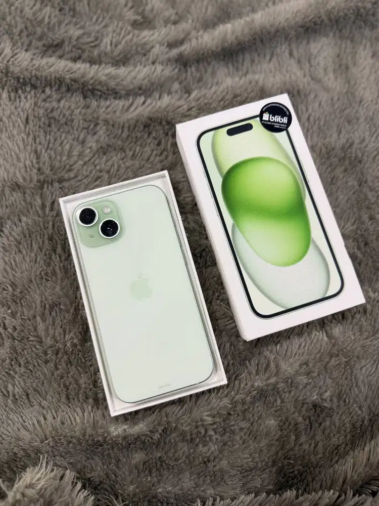 IPHONE 15 256 SECOND IBOX FULLSET GARANSI ON