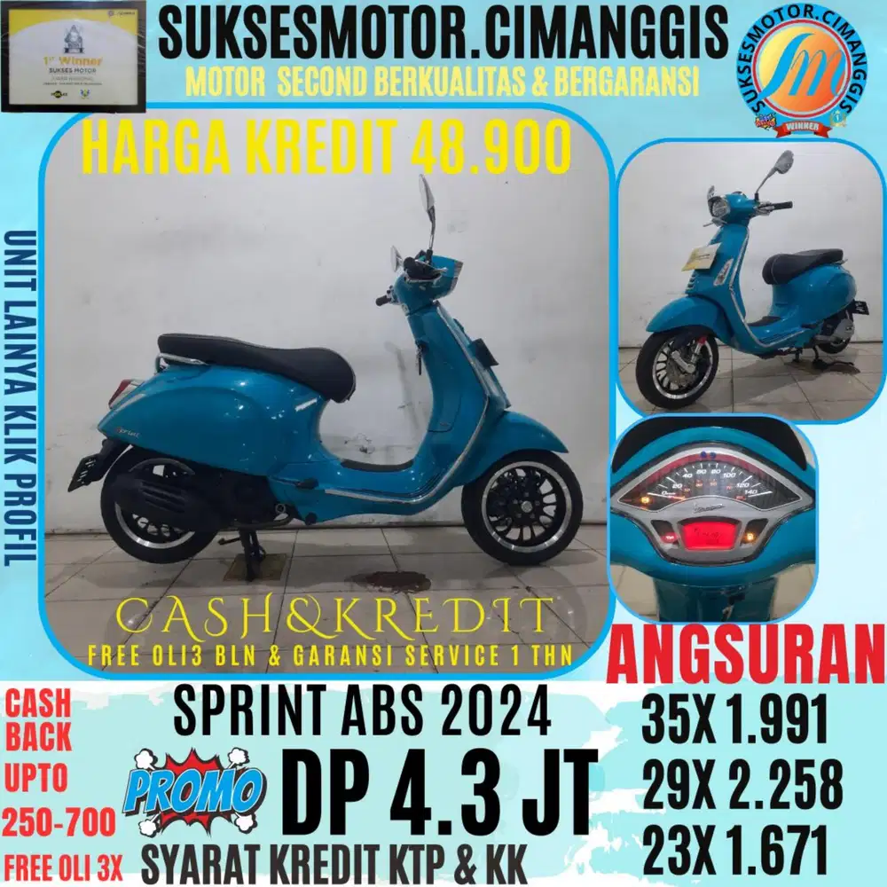 SPRINT ABS CASHBACK UPTO 700 RIBU FREE OLI3BLN