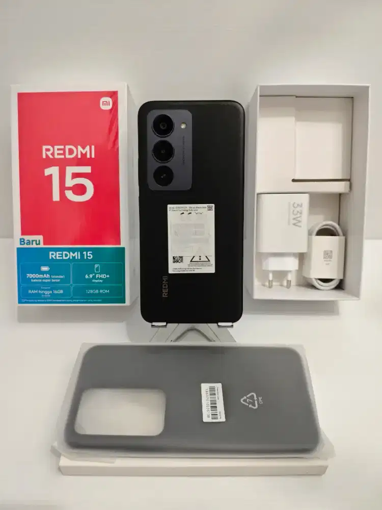 Xiaomi Redmi 15 4G 8+8/128 Gb (OPEN BOX) Garansi Maret 2026 bisa TT/BT