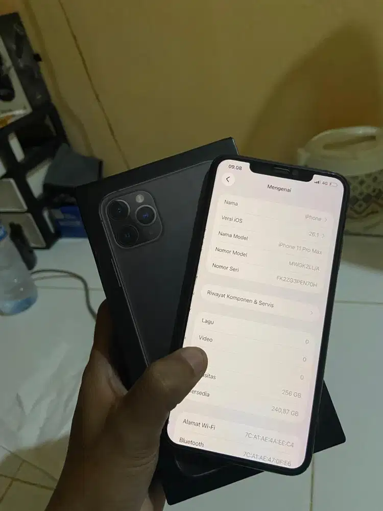 iPhone 11 Promax 256 Ex Internasional