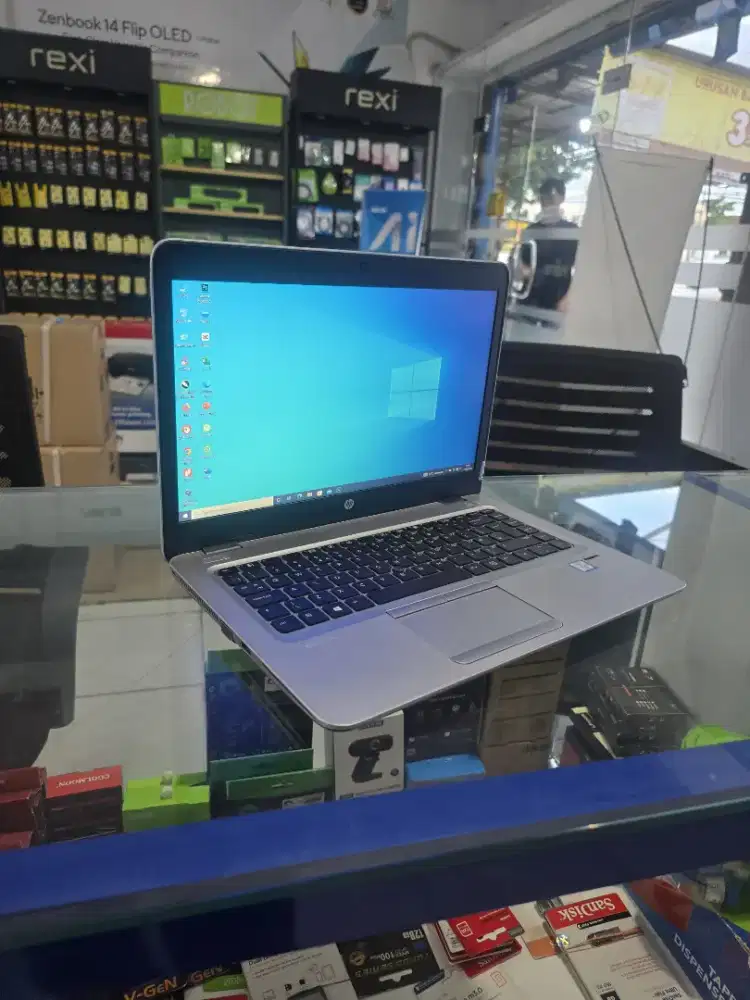 LAPTOP HP ELITBOOK I5 GEN6 RAM 8GB SSD 240GB GARANSI 6 BULAN
