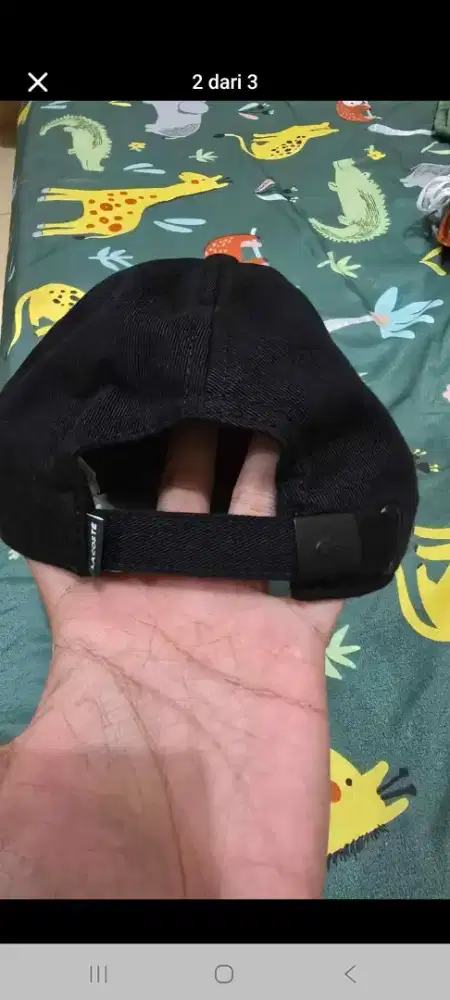 Topi lacoste ori 100%