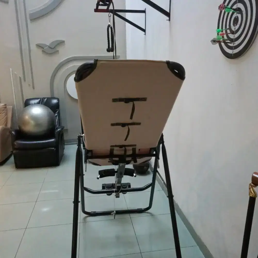 Teeter inversion table terapi syaraf terjepit peninggi badan invertion