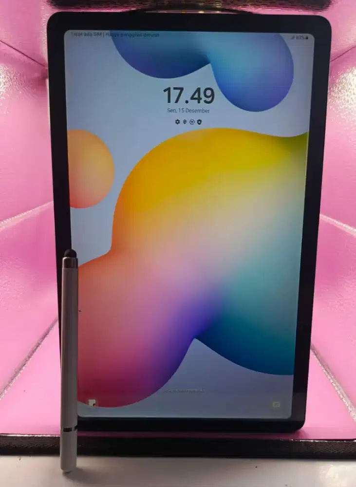 TABLET SAMSUNG S6 LITE RAM 4/64GB ORIGINAL SEIN MULUS NOMINUS SIAP PAK