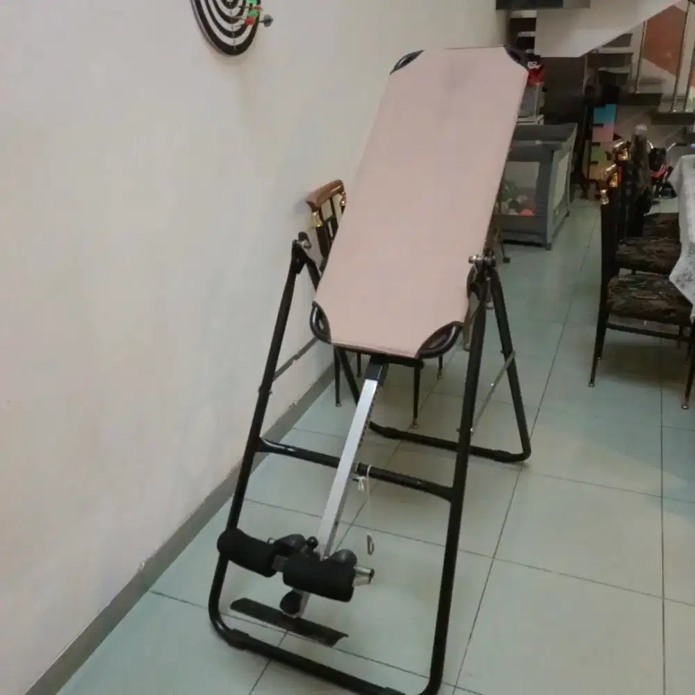 Teeter inversion table terapi syaraf terjepit peninggi badan invertion