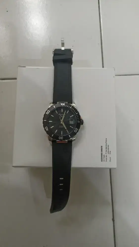 Alexandre Christie AC 6141 MA RTBBA Men Automatic Black Dial