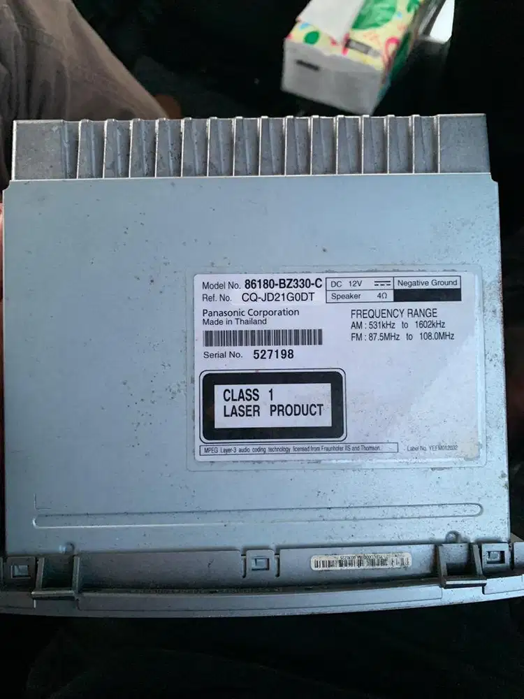 Headunit avanza ayla agya