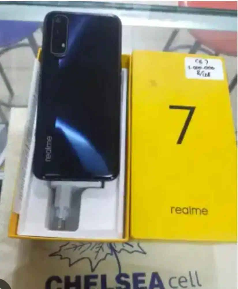 Murah hp Realme 7 8/128 lkp, bs TT