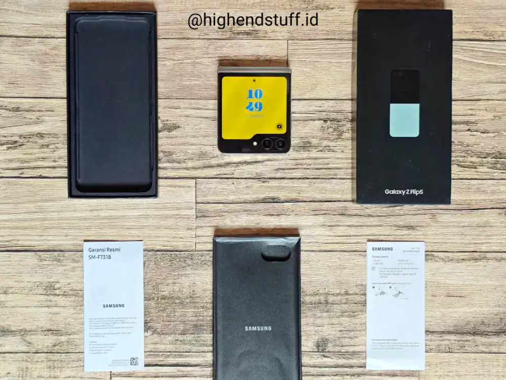 Samsung Z Flip 5 512gb Ex SEIN Like New Fullset Ori