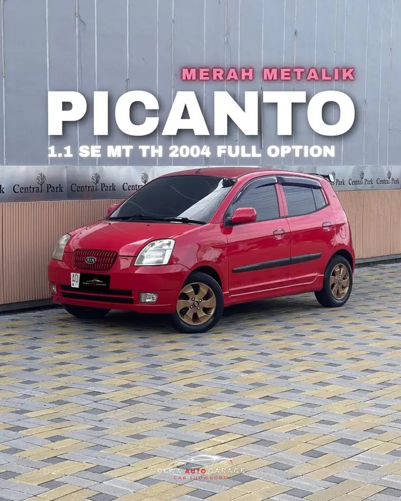Picanto SE Full Option Manual 2004 Merah