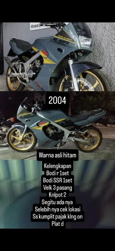 Kawasaki ninja r THN 2004