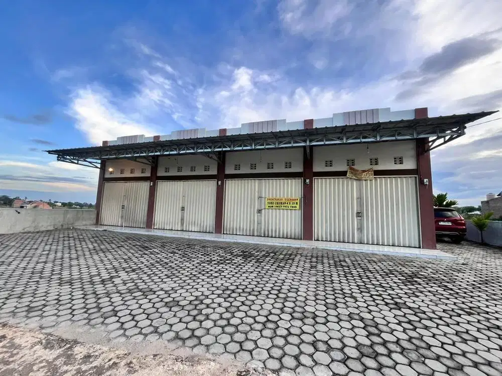 Ruko di sewakan pinggir jalan utama di margo mulyo