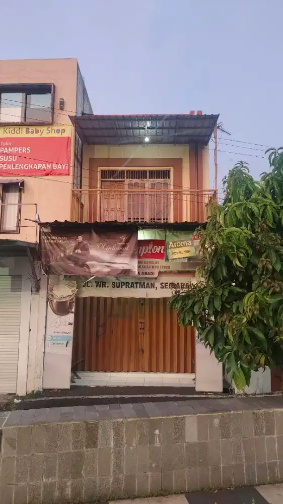 Rumah Toko Semarang Barat Jl. WR Supratman Disewakan Dikontrakkan