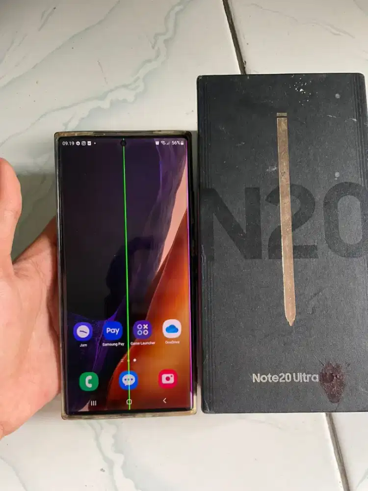 jual aja 2,7 samsung galaxy note 20 ultraa 5g 8+8/256 gb ori sein