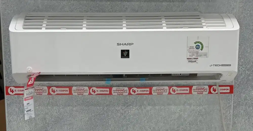 SHARP SPLIT AC INV 0.5PK AH-XP6YHY MTR+INST