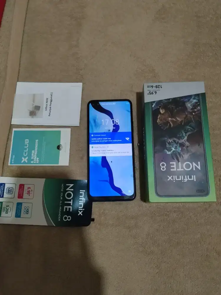 Infinix note 8 6/128 normal