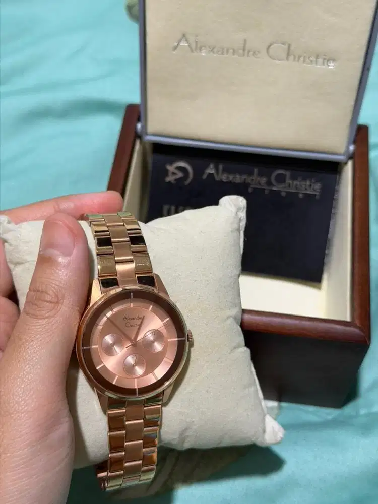 JAM TANGAN ALEXANDRE CHRISTIE 2714 ORIGINAL