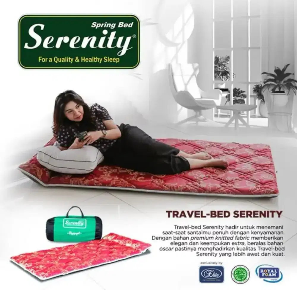 Travel Bed Elite Serenity Murah Area Jogja (Ars)