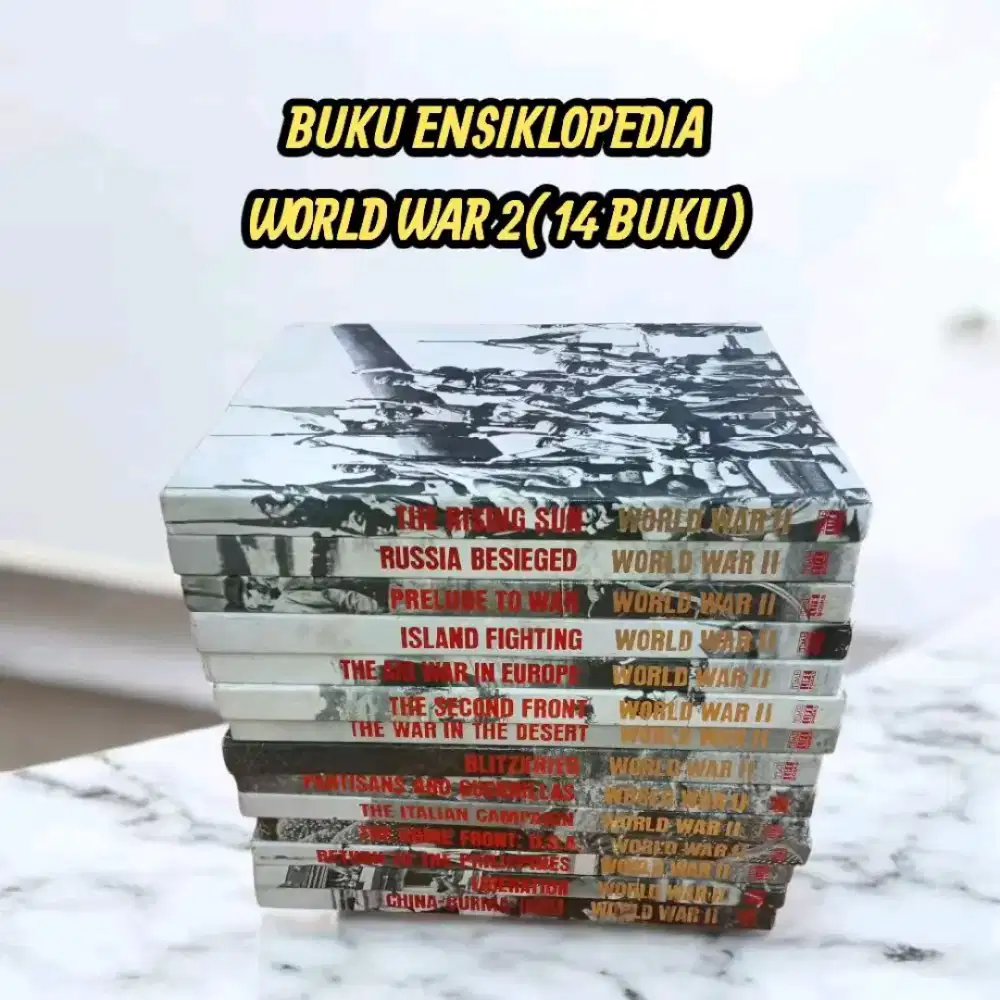 ENSIKLOPEDIA WORD WAR 2(14BUKU)
