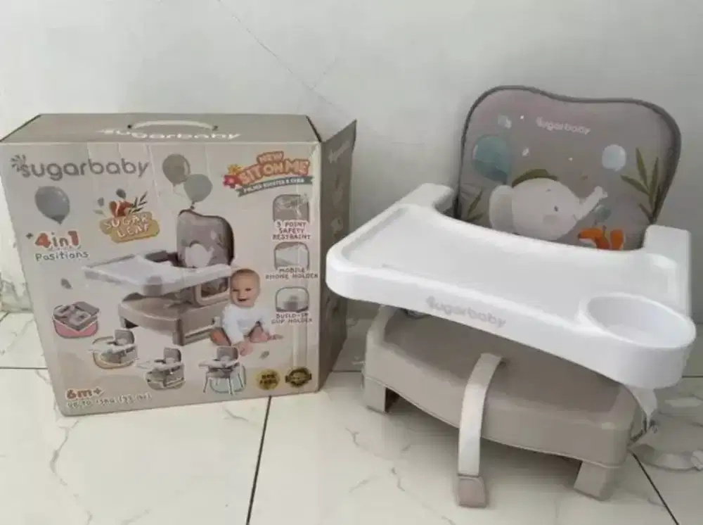 Sugar Baby, kursi makan bayi 6bulan+