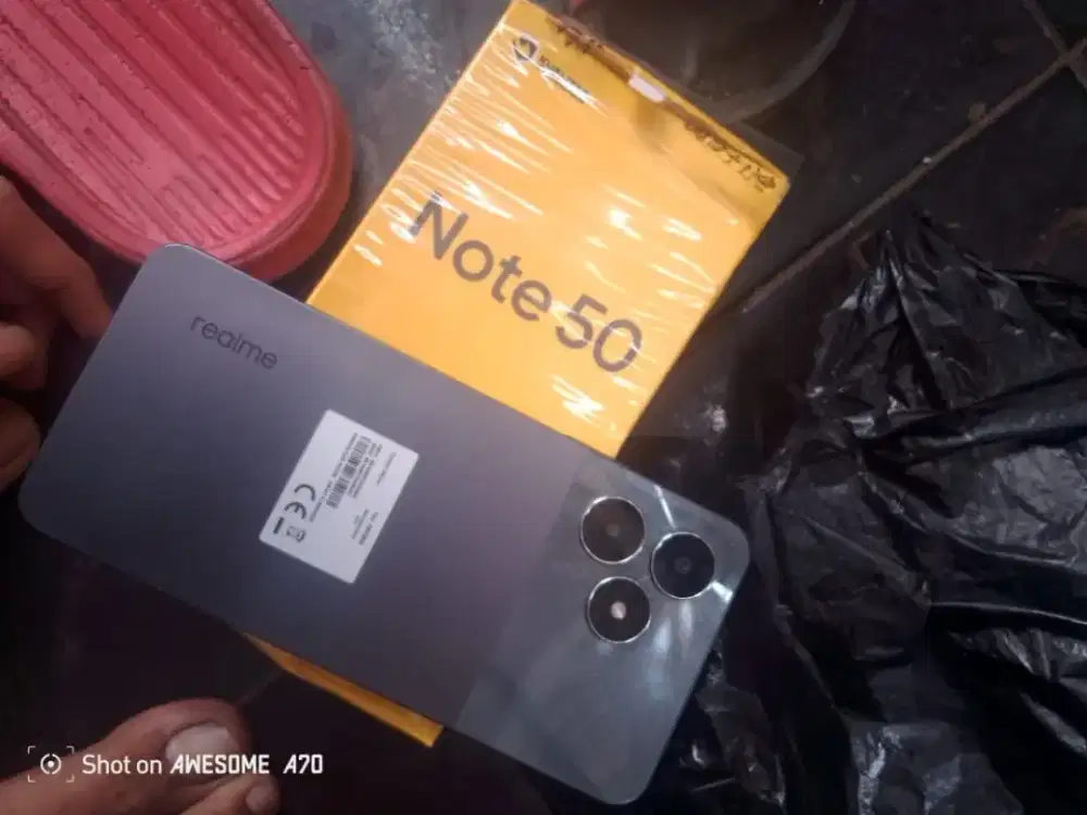 Realme note 50 Ram4+4/64