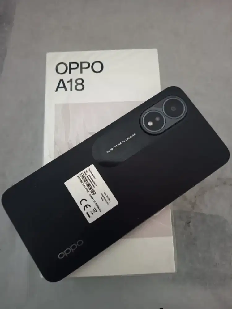 Oppo a18 fullset No minus