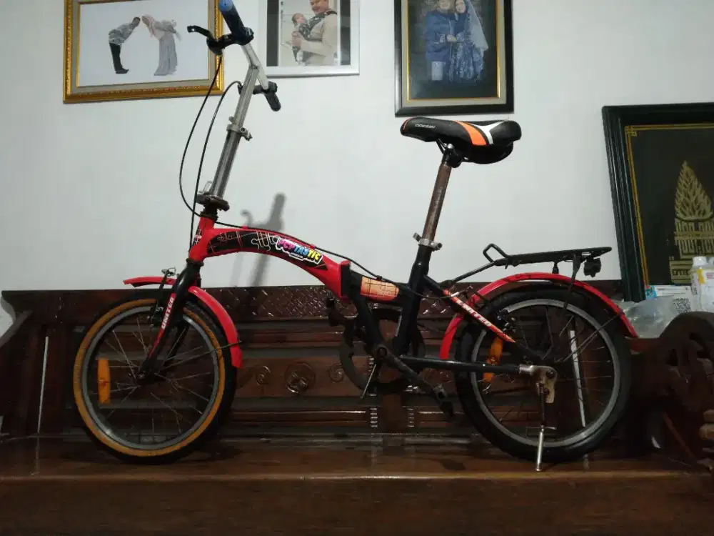 Jual murah sepeda lipat United Stylo