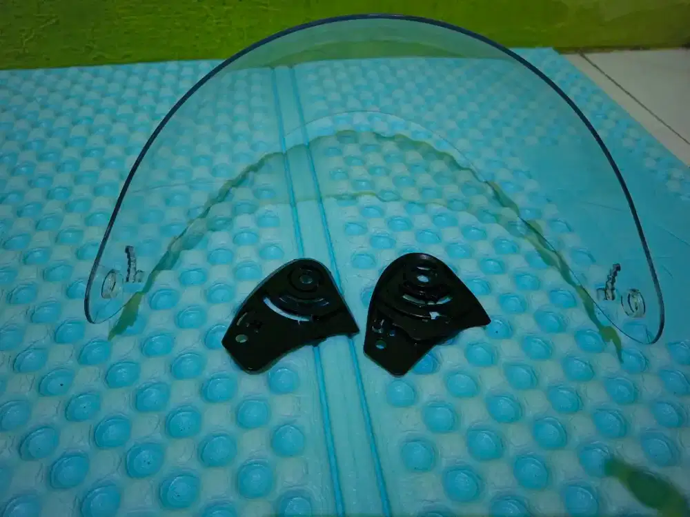Jual Kaca Bening Helm Kyt Galaxy Flat,Veno