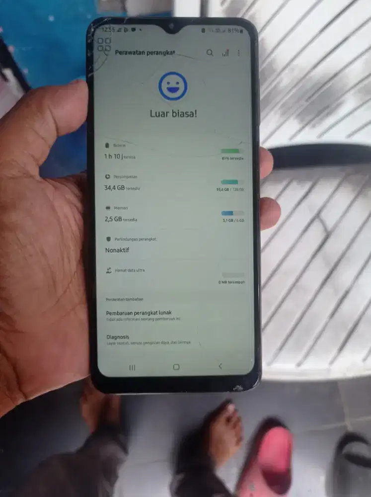 Samsung a12 ram 6/128 murmer