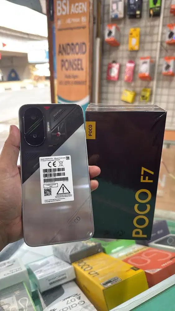 POCO F7 RAM 12/512 FULLSET MULUS BERGARANSI AKTIF GAMING DEWA BISA TT