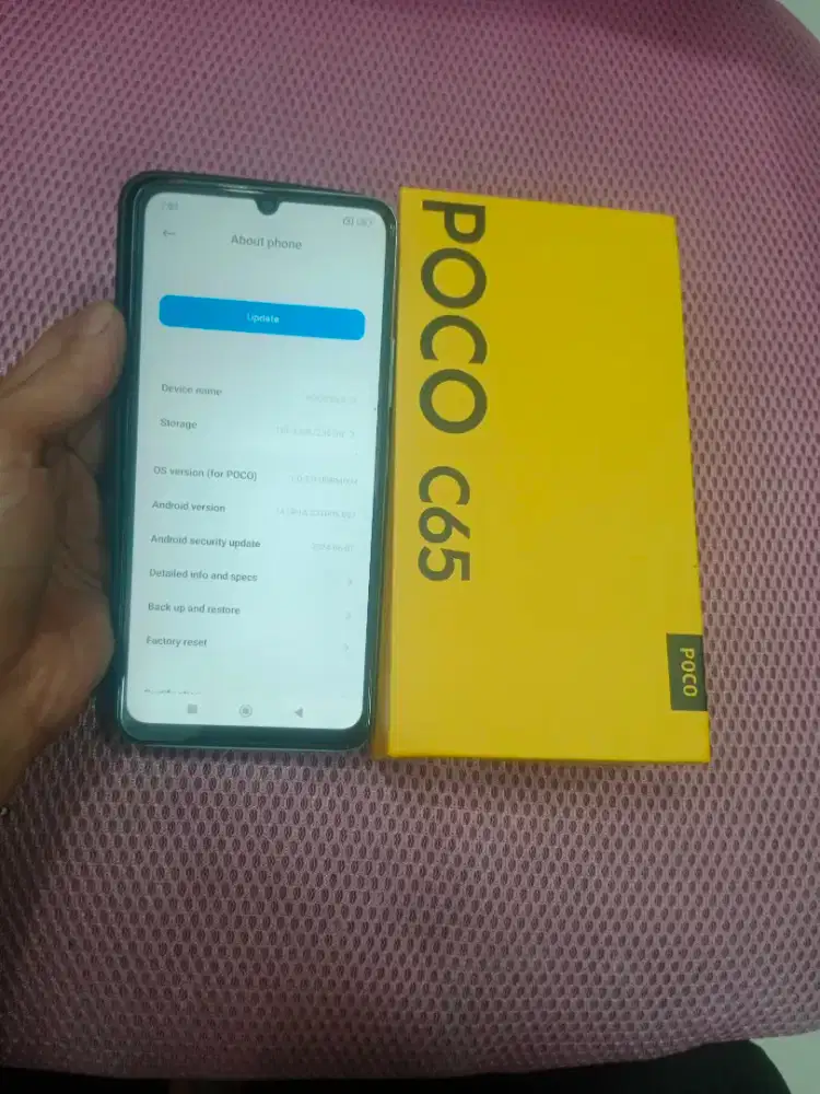 POCO C65 RAM 8/256GB GARANSI DISTRIBUTOR