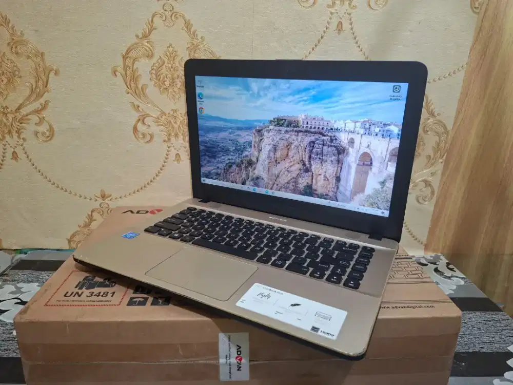 NO.3

LAPTOP ASUS X441M PROCESSOR INTEL CELERON RAM 4GB HDD 1TB