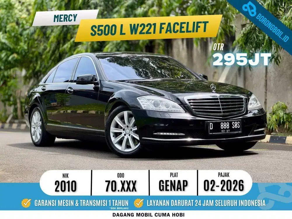 MERCY MERCEDES BENZ S500L W221 2010 FULL OPTION MINT CONDITION