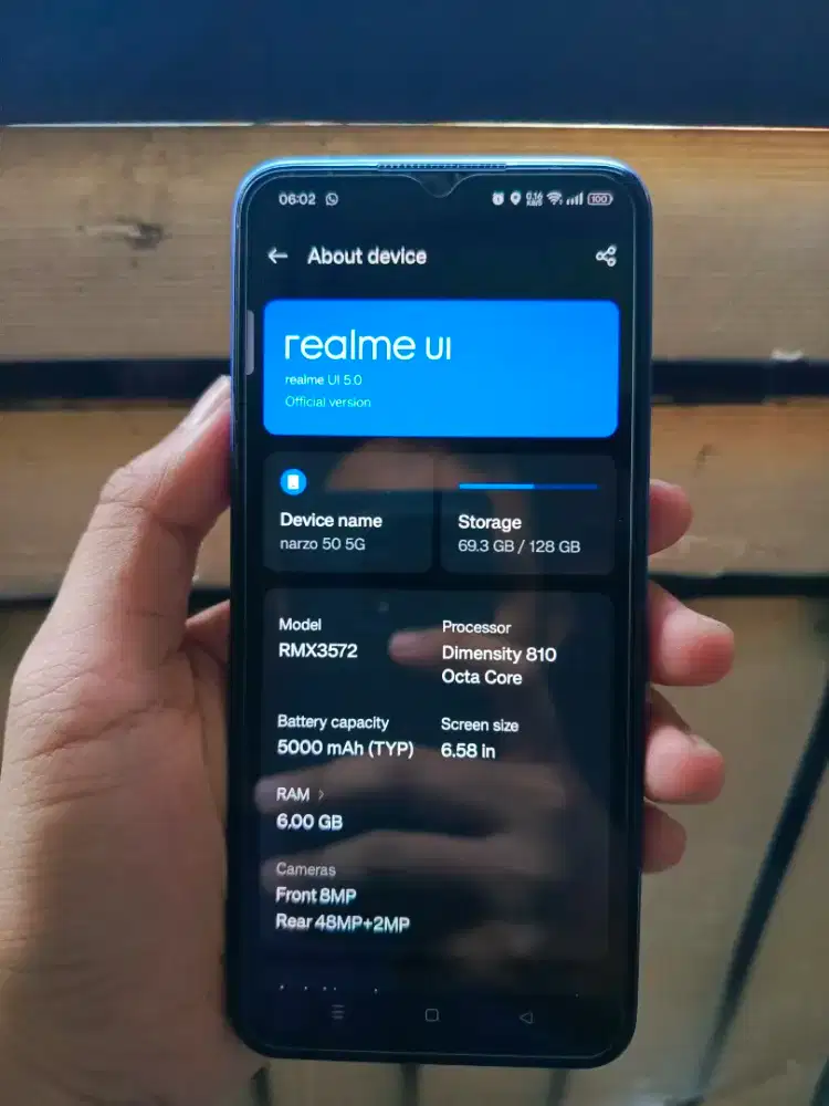 Realme Narzo 50 5G 6/128GB