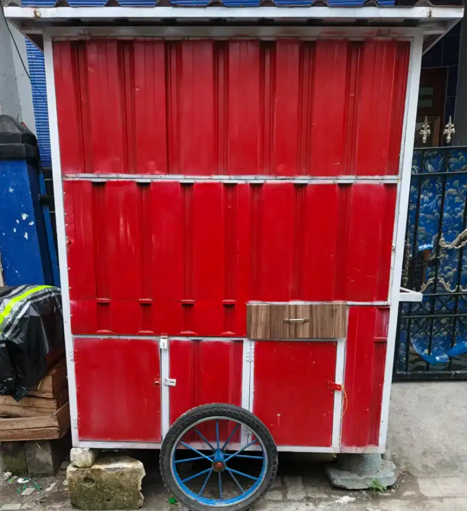 Rombong Buat Jualan Makanan dan Minuman