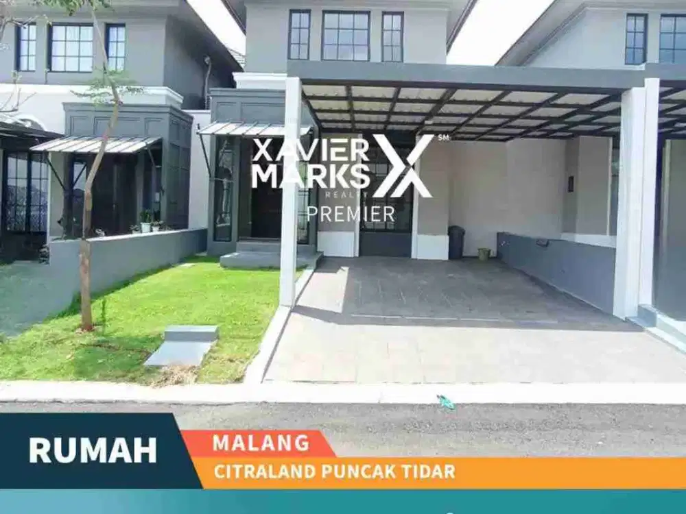 Dijual Rumah Premium Baru Siap Huni Di Citraland Puncak Tidar, Malang