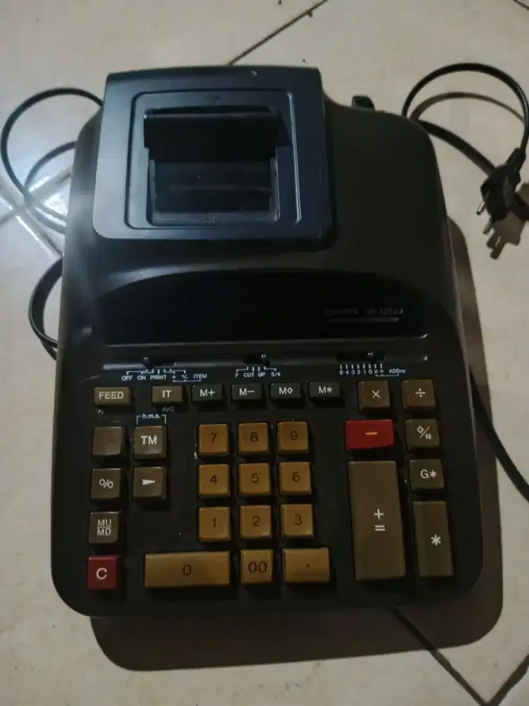 Mesin hitung print casio