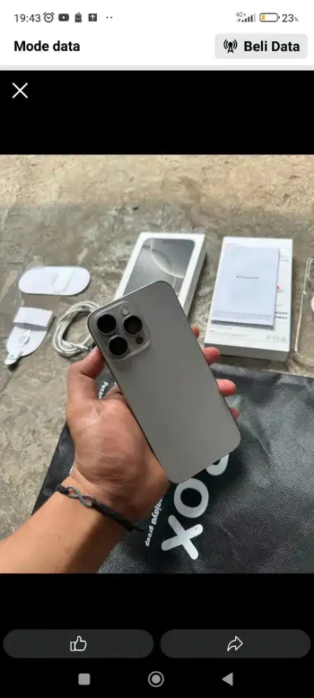 IPHONE 16 PROMAX 256GB FULLSET IBOX