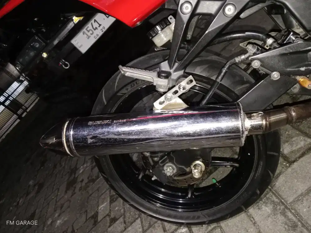 Knalpot ori satria f pnp cbr gsx vixion